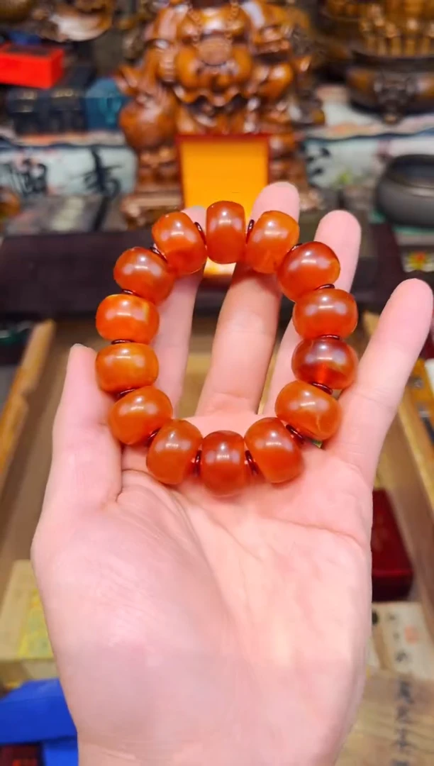 未镶嵌蜜蜡裸石B瑞瑞专属高端精品26