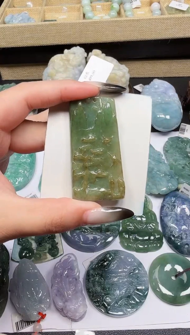 未镶嵌挂件翡翠天缅甸A货翡翠