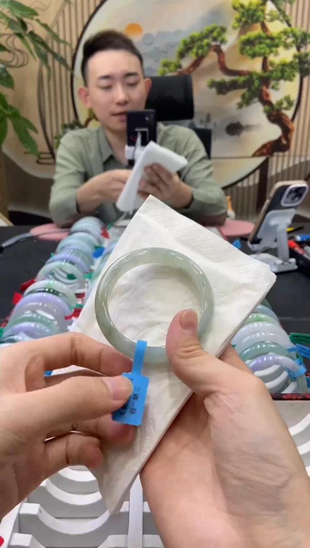 未镶嵌手镯翡翠2356