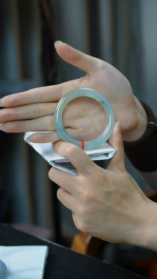 未镶嵌手镯翡翠24号-51.4圆条/MY/3