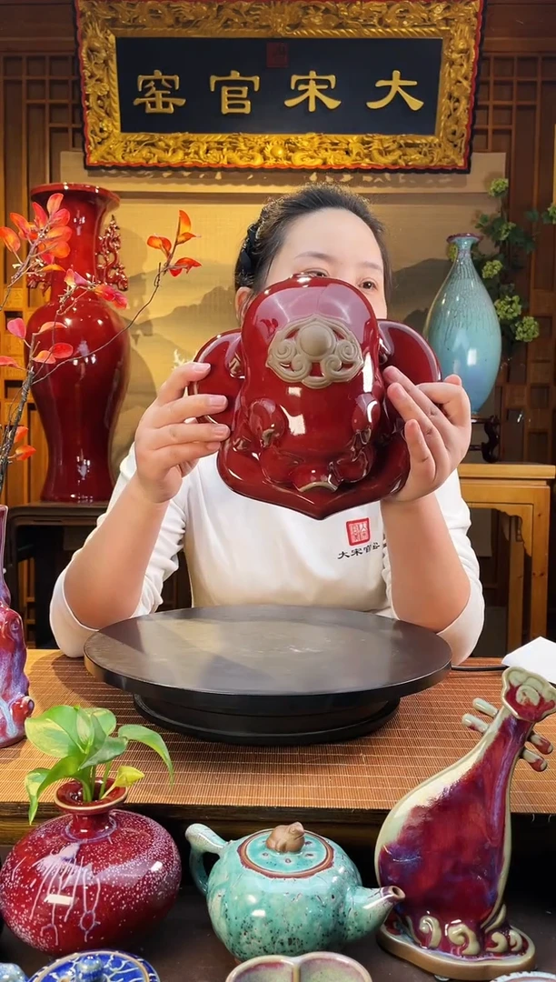 摆件大宋官窑【诸事如意】诸事嘉吉