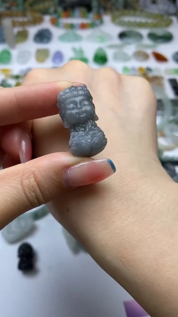 未镶嵌定制翡翠南**娘毛货定制不退不换