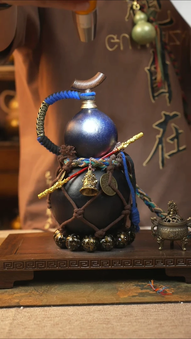 161大漆一物一拍记葫堂出品【不带手串】