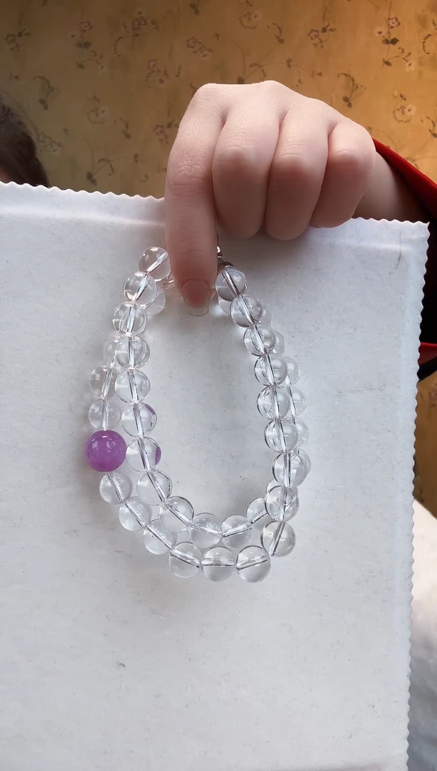 【闪购商品】水晶颈饰未镶嵌水晶项链约12M