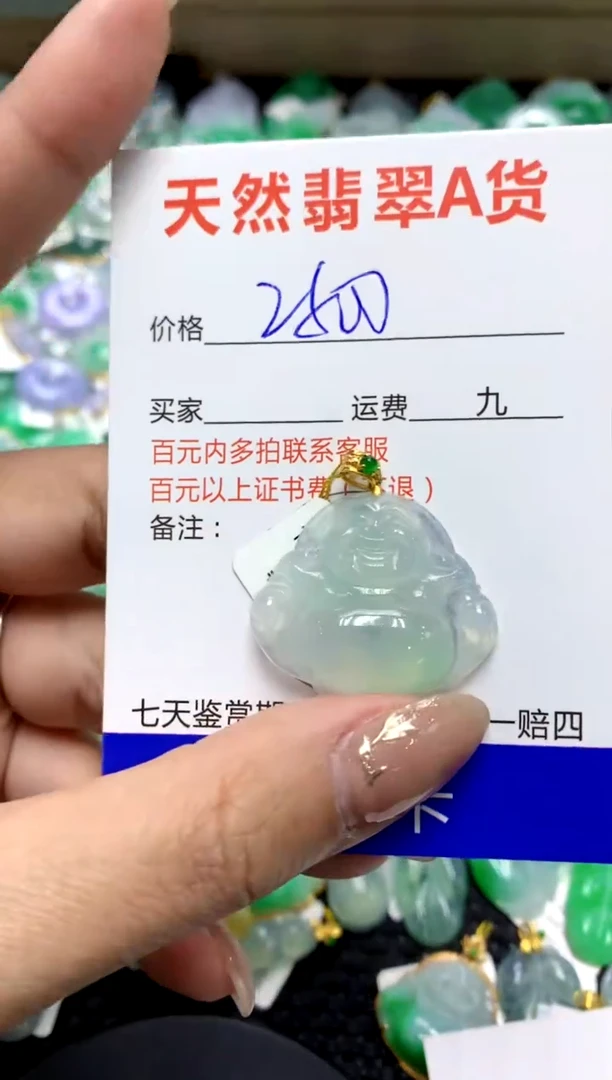 【闪购商品】翡翠颈饰18K金镶嵌111111111111111111