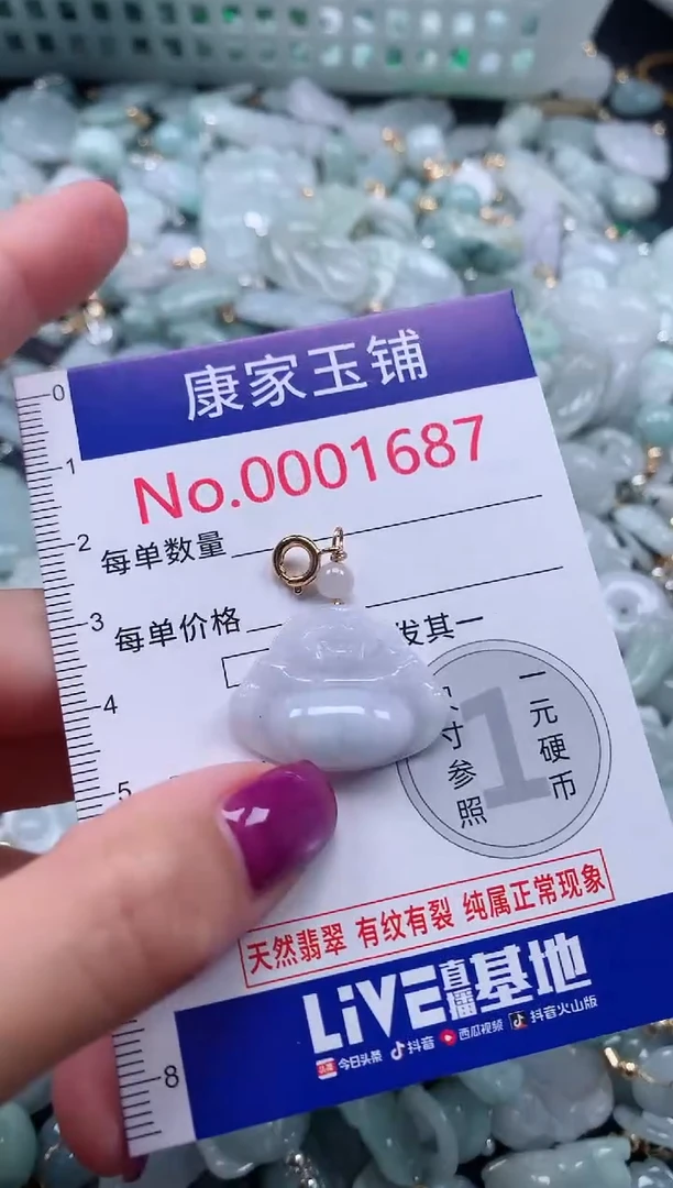 颈饰未镶嵌翡翠1687