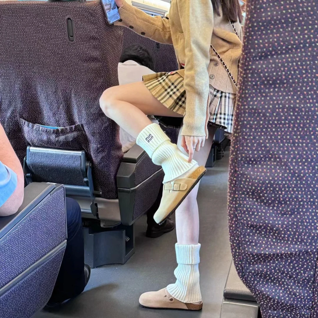 临时集合链接 秋冬袜套韩系穿搭