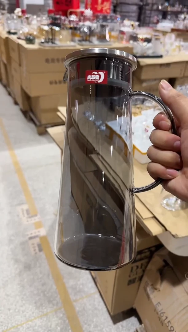 【闪购商品】水晶玻璃盖子款青苹果闪购价