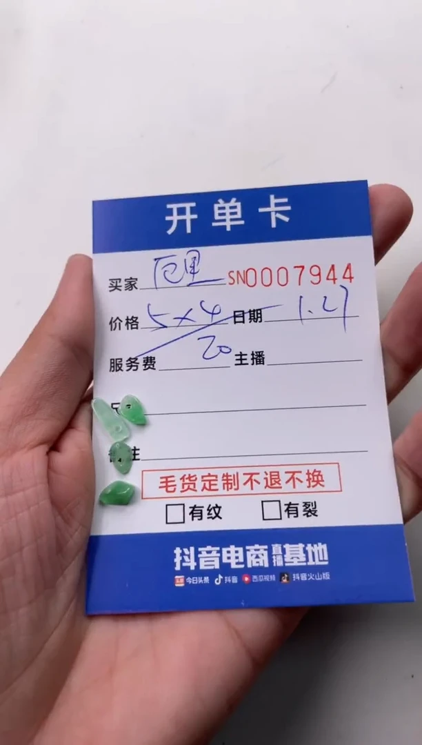 【闪购商品】翡翠颈饰未镶嵌00007944