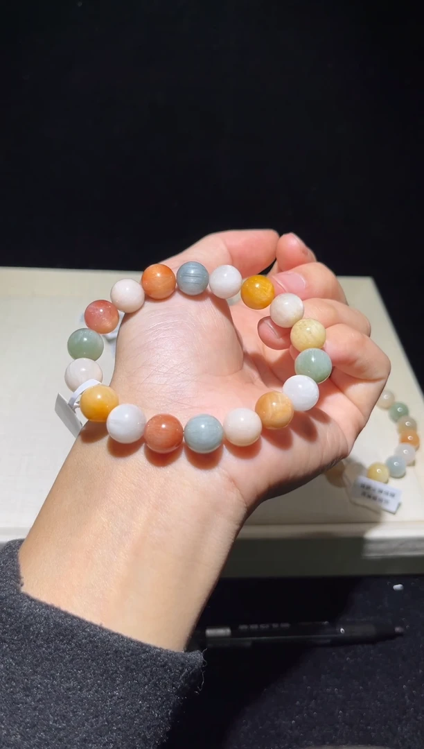 未镶嵌手串水晶58彩兔毛出厂价默认微瑕11+