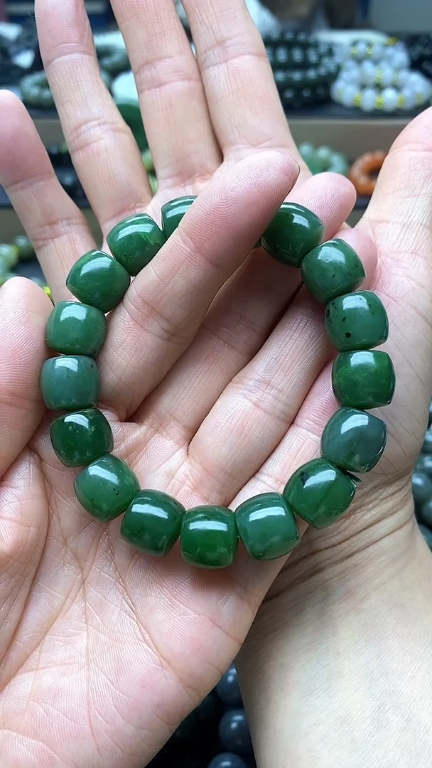 手链未镶嵌和田玉13左右碧玉