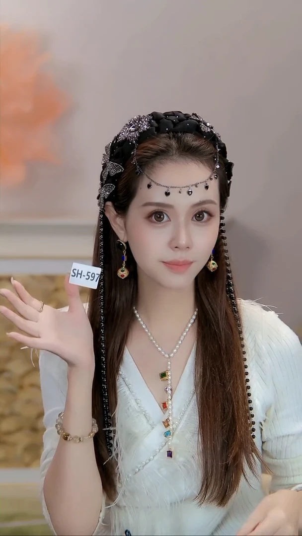 锌合金布艺常百搭通勤款 SH-597