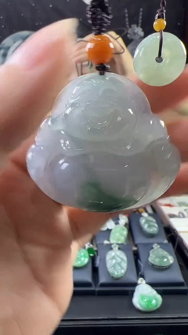 未镶嵌挂件翡翠佛公