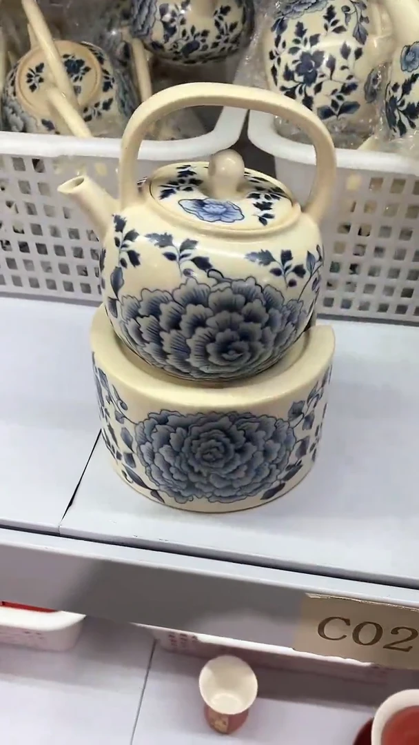 瓷片C020,壶+壶承