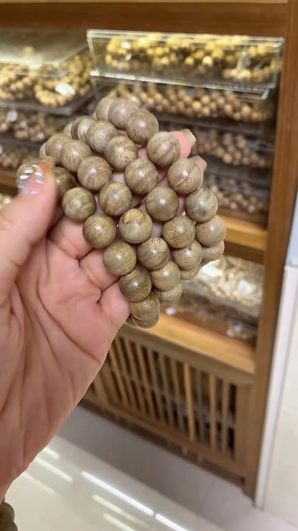 沉香手串达拉干圆珠单圈1.3多样性发其一