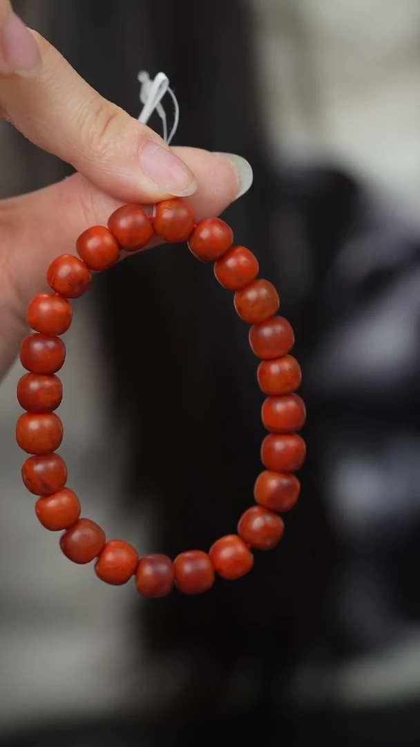 未镶嵌E122（多样性发一件）南红玛瑙单圈