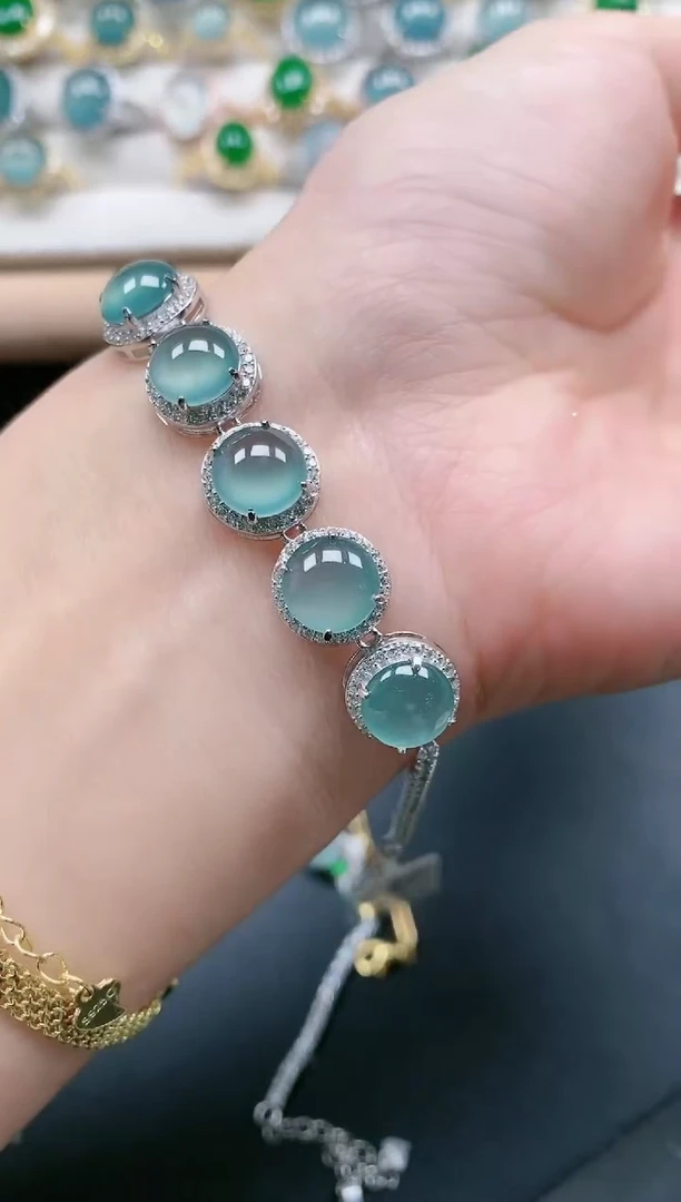 【闪购商品】翡翠戒指银S925镶嵌11111