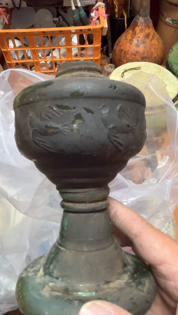手工艺品琉璃平*人摆件