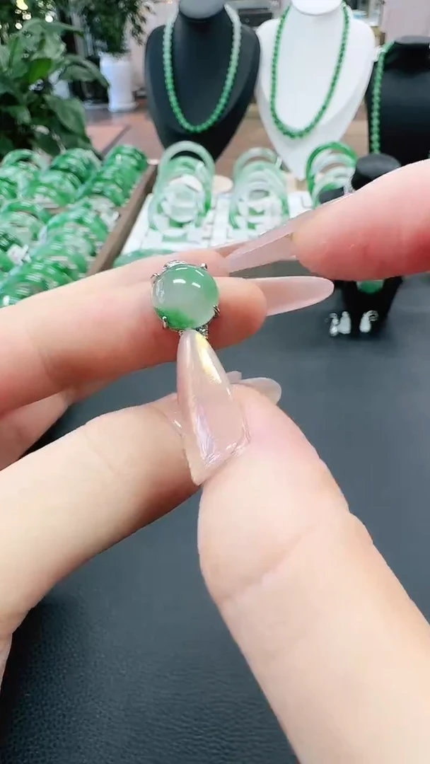 未镶嵌1石英质玉（非洲翠）/6154