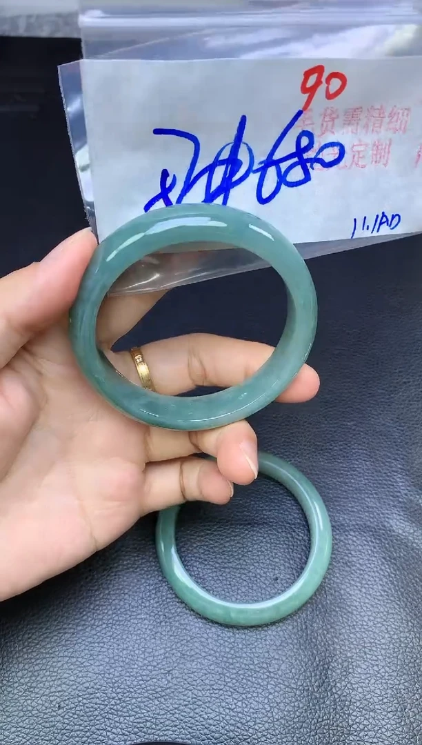 未镶嵌定制翡翠90毛货需精细抛光+多样性发1件+680元