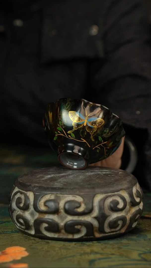 【闪购商品】初六好物分享@@大漆花口杯