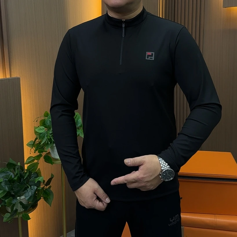 6899新款男士高品质百搭时尚字母户外休闲小衫帅气