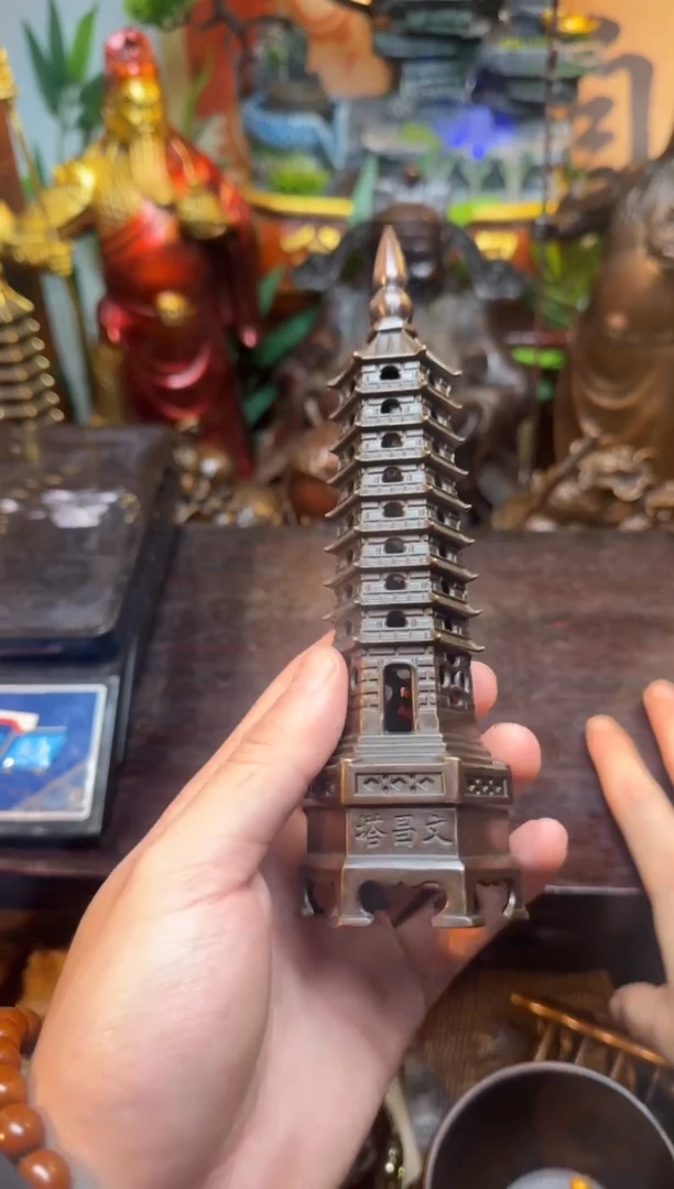 潼潼古铜只卖真铜！（玲珑塔）
