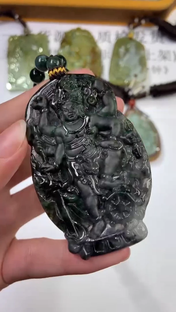 翡翠挂件未镶嵌1007866