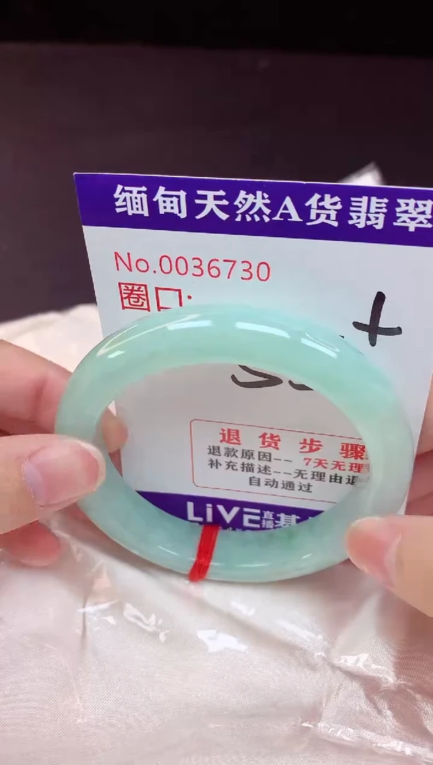 未镶嵌手镯翡翠55