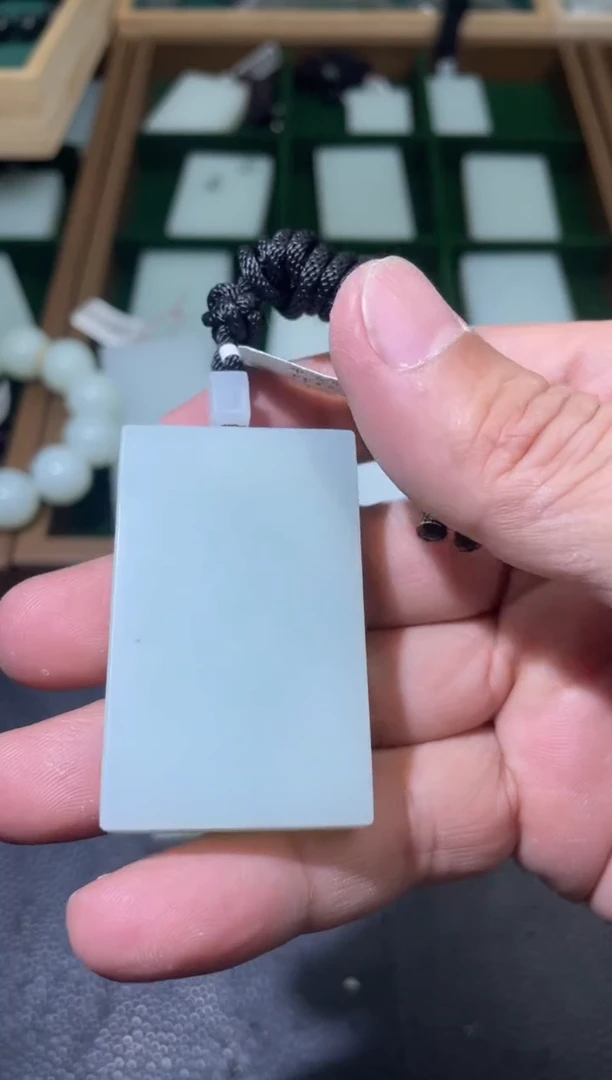 定制和田玉无事牌35