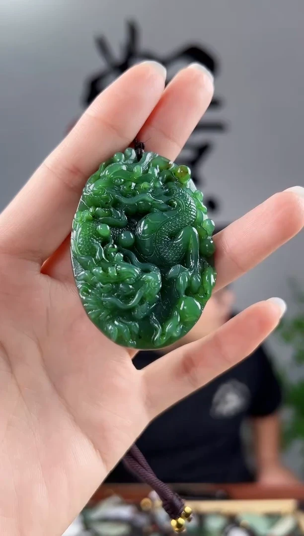 和田玉未镶嵌颈饰拍一发一，多样性发货