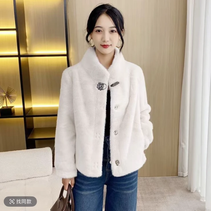 新款短款立领外套