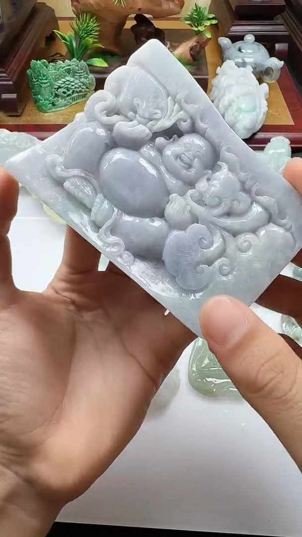 吊坠(不含链)未镶嵌翡翠1