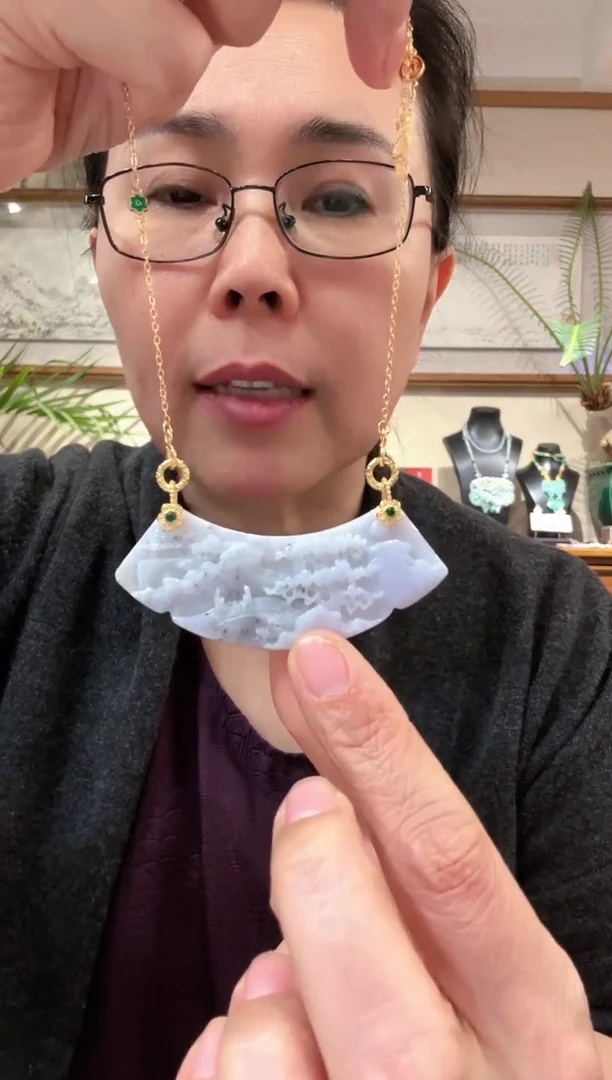 【闪购商品】翡翠颈饰未镶嵌国风