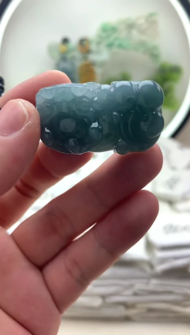 颈饰未镶嵌翡翠貔貅y
