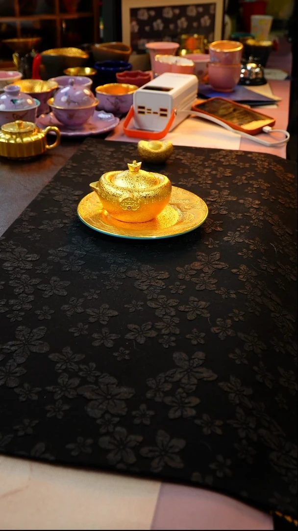 茶杯紫砂萱*菁【宜景窑系列】盒子*3