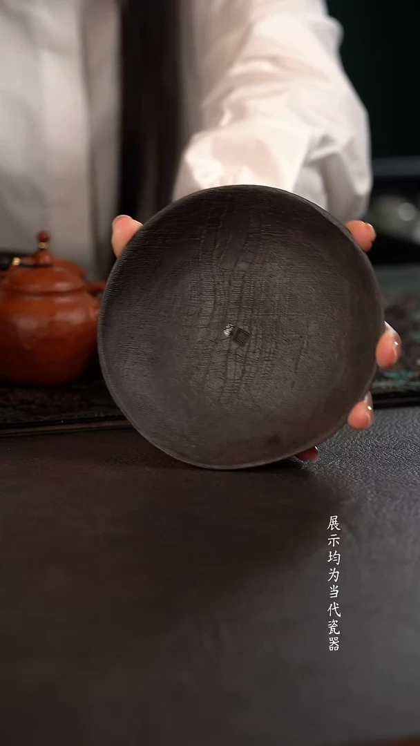 伟壶柴烧小壶承小紫