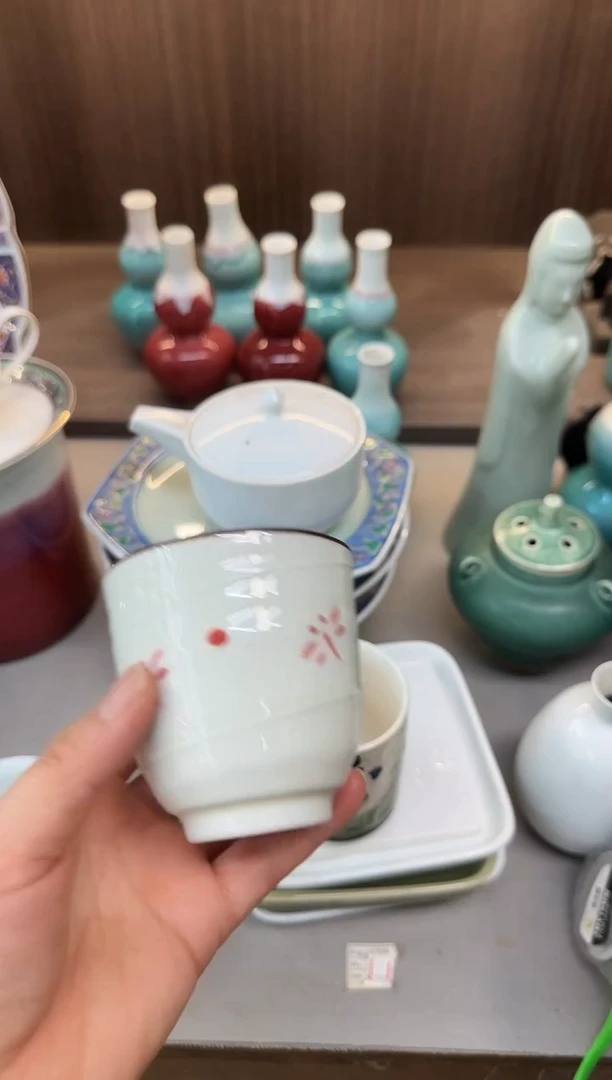摆件莲瓷器瓷器瓷器瓷器