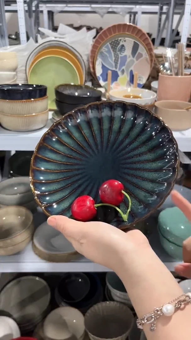 【闪购商品】瓷片外贸尾货瑕疵满20包邮X 新品小盘