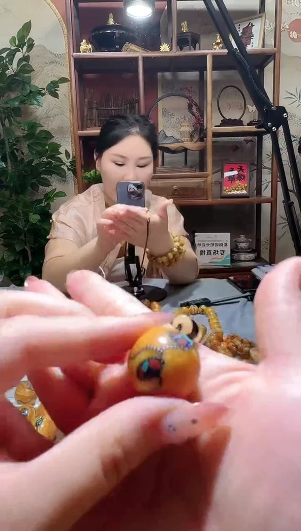蜜蜡颈饰未镶嵌813天然蜜蜡珠宝奇石全都保真