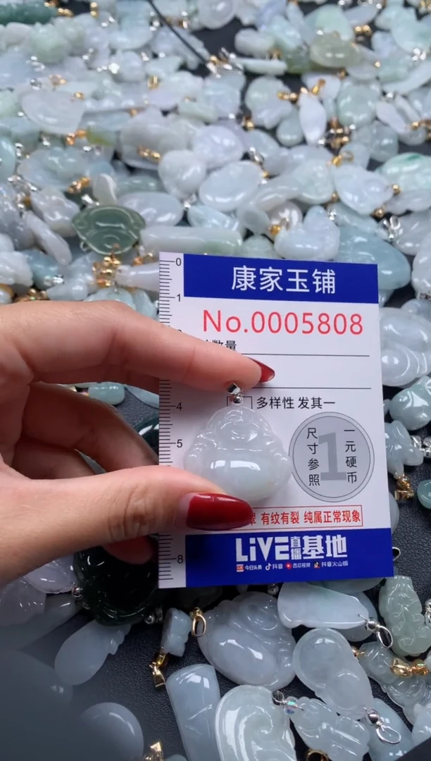 颈饰未镶嵌翡翠5808