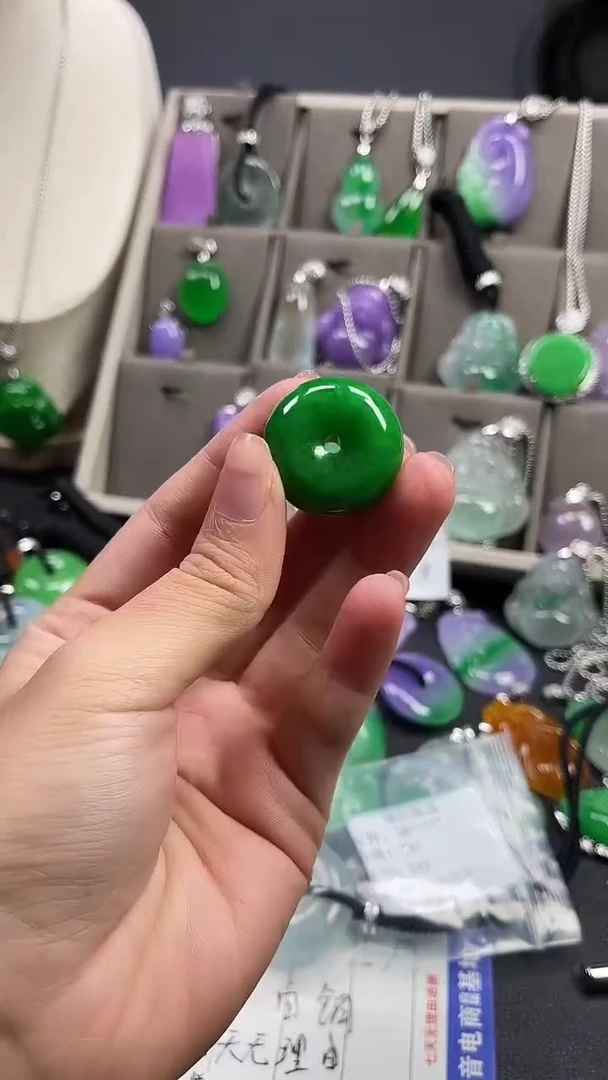 颈饰未镶嵌翡翠  所见即所得 一图一物