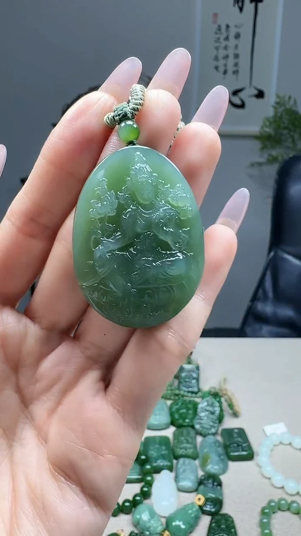 未镶嵌和田玉挂件1