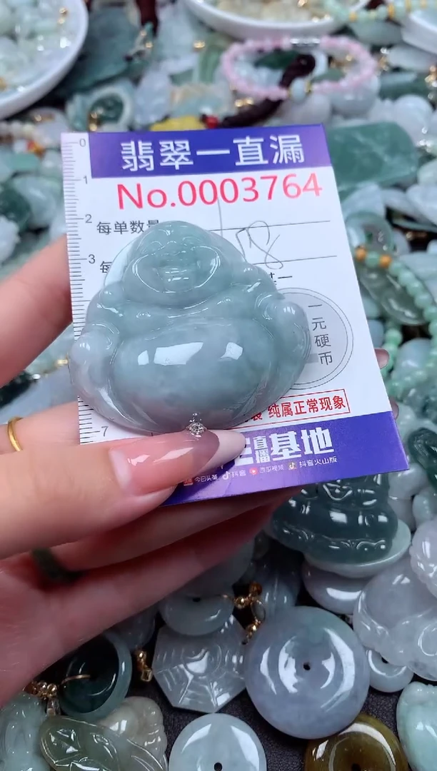 翡翠未镶嵌吊坠(不含链)3764