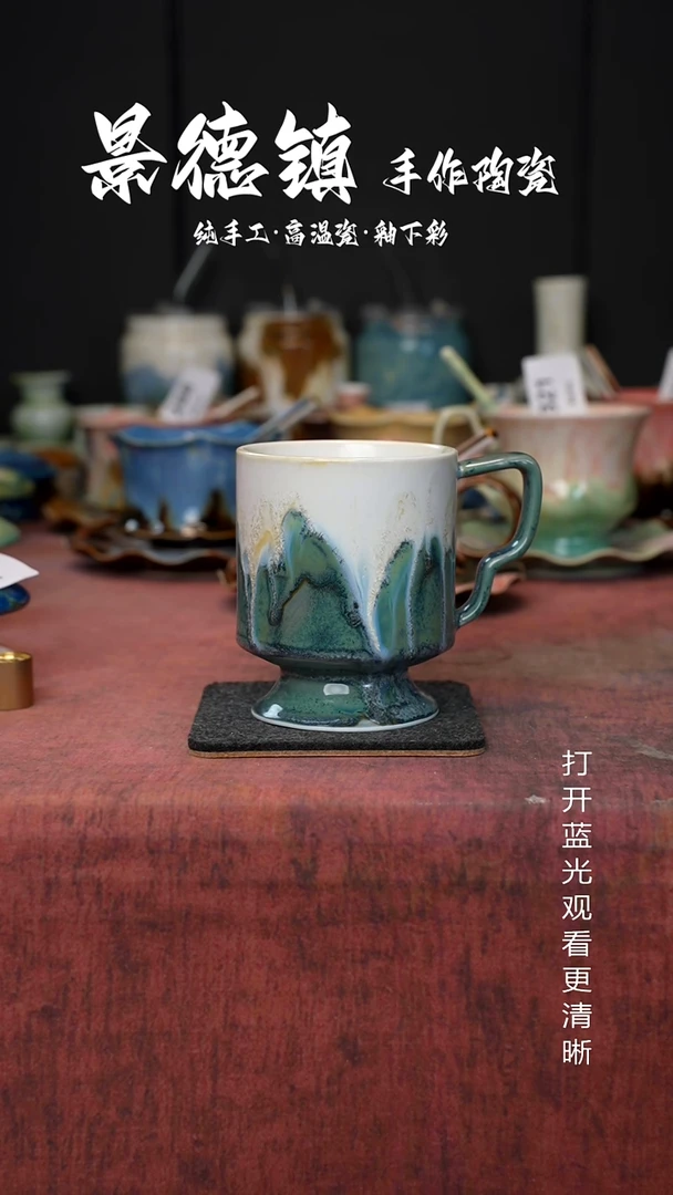 原创景德镇手工高温陶瓷402