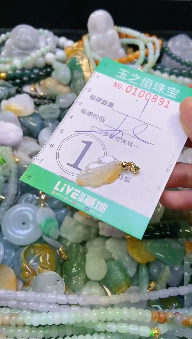 翡翠未镶嵌颈饰闪购010089多样性发其一