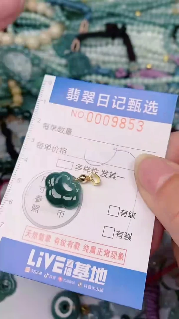 【闪购商品】翡翠颈饰未镶嵌00009853