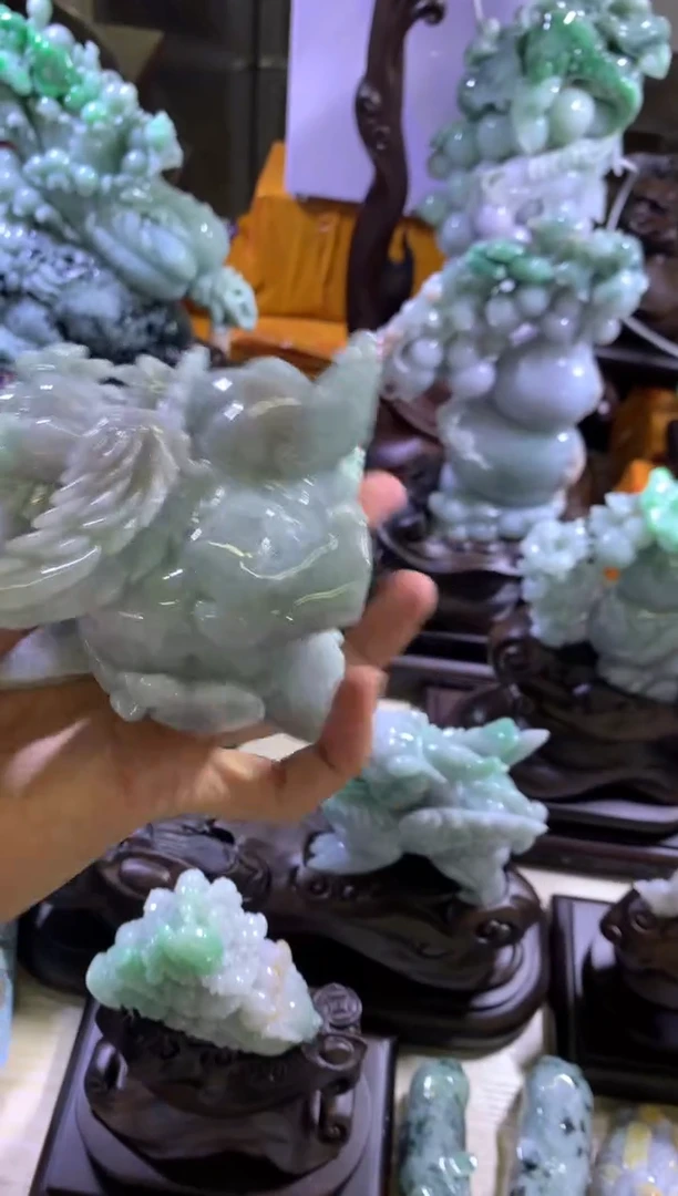 未镶嵌挂件翡翠用****6翡翠摆件