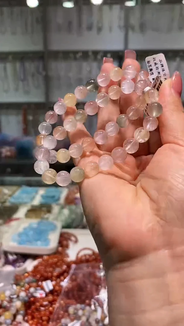 未镶嵌手链水晶多样性发其一兔毛8.5+