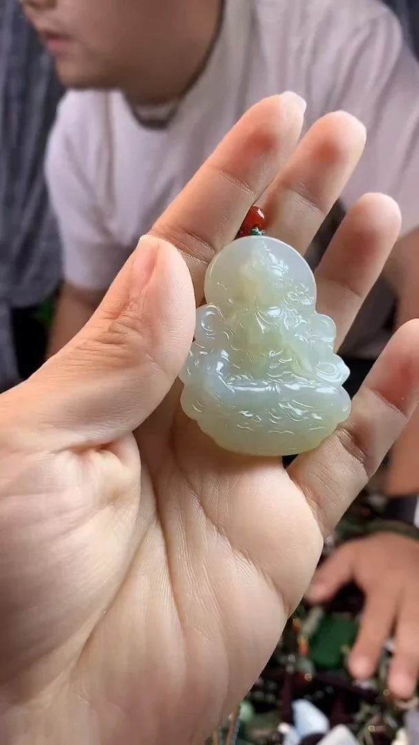 和田玉未镶嵌挂件1